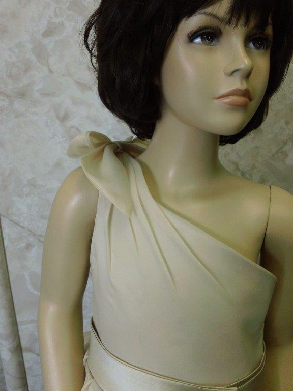 one shoulder bridesmaid dress 